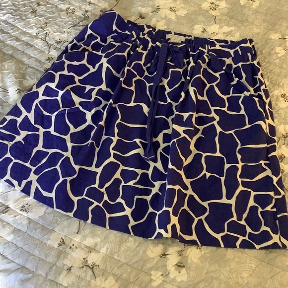 Blue/white Alfred Sung Skirt M - Picture 7 of 7